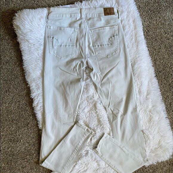American Eagle Jeans Jegging Next Level Stretch Women’s Size 2 X Long - Picture 4 of 10